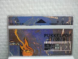 Phonecard Pukkel Pop Misprint Colors Are Different Then Normal Used Very Rare ! - Errori E Varietà