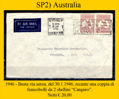 Australia-SP002 - 1946 - E´ Tutto Visibile, "Abuon Intenditor" - Storia Postale