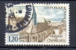 FRANCE. N°1712 Oblitéré De 1972. Abbaye De Charlieu. - Abbazie E Monasteri