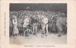 Thème:   Guerre 14/18     Poilu's Park   Les Sports   La Course Cycliste Des Artistes      (voir Scan) - War 1914-18