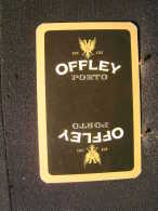 Playing Cards / Carte A Jouer / 1 Dos De Cartes, Inscription  Publicitaire / Aperitif,  Offley Porto ( Est 1737 ) - Other & Unclassified