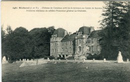 CPA 35 BECHEREL CHATEAU DU CARADEUC COTE DE LA TERRASSE - Bécherel