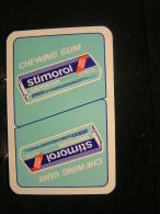 Playing Cards / Carte A Jouer / 3 Dos De Cartes, Inscription  Publicitaire / Chewing Gum Stimorol - Altri & Non Classificati