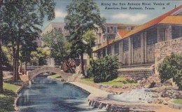 Along The San Antonio River Venice Of America San Antonio Texas - San Antonio