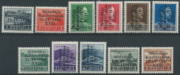 1939 ALBANIA ASSEMBLEA COSTITUENTE 11 VALORI MNH ** - ED678 - Albanie