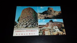 C-11073 CARTOLINA SARDEGNA PITTORESCA - NURAGHES - CASE TIPICHE - Oristano