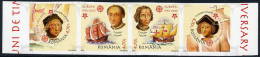 ROMANIA 2005 50th Anniversary Of Europa Stamps Imperforate Strip MNH / **.  Michel 5974-77B - Ongebruikt