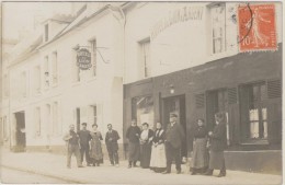 D95 - GONESSE ?? - CARTE PHOTO - HOTEL DU LION D'ARGENT - J. GRIN - état Voir Descriptif - Gonesse