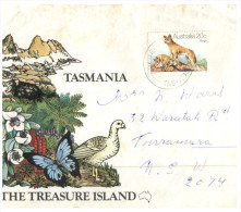 (210) Australia Advertising Cover - Tasmania - Lettres & Documents