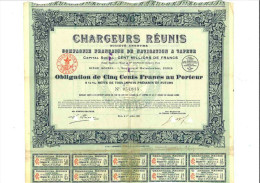 Chargeurs Réunis 1er Juillet 1921 - Navegación
