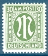 DE Bizone Mi. 29 A Postfrisch - Mint