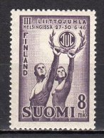 (SA0214) FINLAND, 1946 (3rd Sports Festival, Helsinki). Mi # 325. MNH** Stamp - Unused Stamps