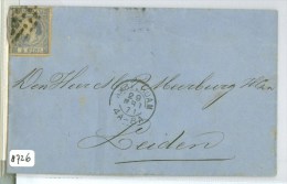 HANDGESCHREVEN BRIEF Uit 1871 Van AMSTERDAM Naar LEIDEN  * NVPH 7 (8726) - Cartas & Documentos