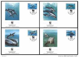 (WWF-137) FDC W.W.F. Niue Pacific Dolphins 1993 - Covers & Documents