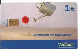 TARJETA TELEFONICA CUIDAMOS TU CONFIANZA - Other & Unclassified