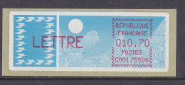 FRANCE TIMBRES POUR DISTRIBUTEUR PAPIER CARRIER LETTRE 10.70 SERIE C001 75508 - 1985 « Carrier » Paper