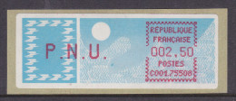 FRANCE TIMBRES POUR DISTRIBUTEUR PAPIER CARRIER LETTRE PNU 2.50 - 1985 « Carrier » Paper