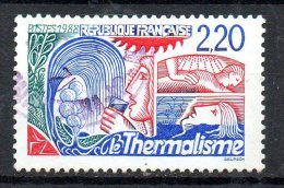 FRANCE. N°2556 Oblitéré De 1988. Thermalisme. - Kuurwezen