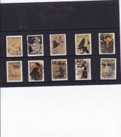 ZEGELS UIT BOEKJE122 TIMBRES DU CARNET 122 Toulouse Lautrec - Gebruikt