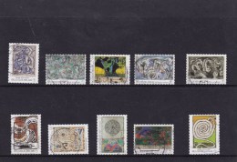 ZEGELS UIT BOEKJE129 TIMBRES DU CARNET 129   PIERRE ALECHINSKY - Gebraucht