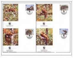 (WWF-130) FDC W.W.F. Ireland Pine Marten 1992 - Brieven En Documenten