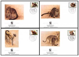(WWF-185) FDC W.W.F. Suriname / Surinam Cat 1995 - Covers & Documents