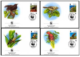 (WWF-207) FDC W.W.F. Pitcairn Islands Birds 1996 - Cartas & Documentos