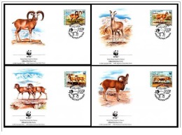 (WWF-244) FDC W.W.F. Afghanistan Urial 1998 - Covers & Documents