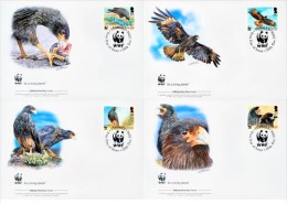 (WWF-395) FDC W.W.F. Falkland Islands Birds / Bird 200 - Cartas & Documentos