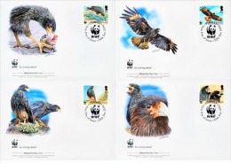 (WWF-395) FDC W.W.F. Falkland Islands Birds / Bird 200 - Lettres & Documents