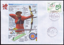 ARGELIA - Philatelic Cover JO Londres - Tir à L'Arc - Archery - Bogenschießen - Tiro Con Arco - Boogschieten - Summer 2012: London