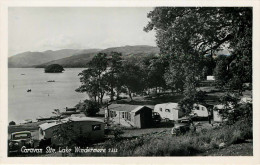 Royaume-Uni - Angleterre - Cumberlandest/ Westmorland - Caravan Site Lake Windermere - Caravanes  Voitures - Automobile - Windermere