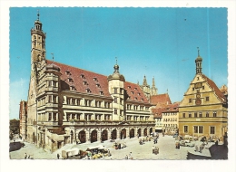 Cp, Allemagne, Rothenburg, Rathaus - Rotenburg