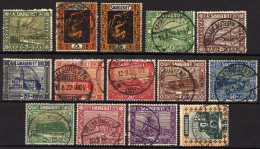 Saargebiet, Mi 84-96, Gestempelt (Mi 85 A+b) [090814IX] - Used Stamps