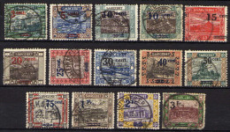 Saargebiet, Mi 70-82, Gestempelt (72 Type I Und II) [090814IX] - Used Stamps