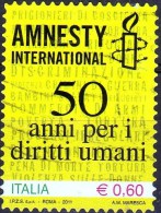 2011 Amnesty International Adesivo (no Frammento) - 2011-20: Oblitérés