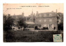 Saint Viâtre Chateau De Arsendrie Facade Cote Parc Jardin D'Hiver Carte  Auger Phot Ecrite 1906 Canton Neung Sur Beuvron - Neung Sur Beuvron