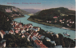 AK Wehlen - Blick In Das Elbetal - Sächsische Schweiz - 1919 (7715) - Wehlen