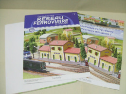 Fascicule Construisez Votre Réseau Ferroviaire En Miniature HO N°1 Hachette 2012 + Tapis + Publicités - Modelismo
