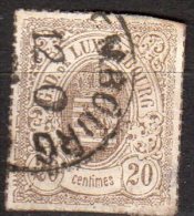 N°19  - Oblitéré -  Armoirie- LUXEMBOURG - 1859-1880 Stemmi