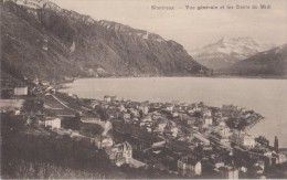 SUISSE,HELVETIA,SWISS,SCH WEIZ,SVIZZERA,SWITZERLAND ,VAUD,MONTREUX En 1900,riviera Pays D´enhaut,lac Léman - Montreux