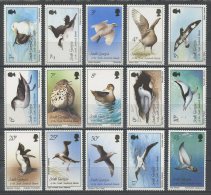 GEORGIE SUD 1987 N° 166/180 ** Neufs = MNH  Superbes Cote 40€ Faune Oiseaux Birds Fauna Animaux - Georgias Del Sur (Islas)