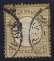 Germany: 1872 Mi. Nr 6, Used - Gebruikt