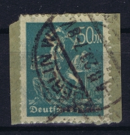 Germany: 1922 Mi. Nr 245 Used  Signed/ Signé/signiert/ Approvato - Oblitérés