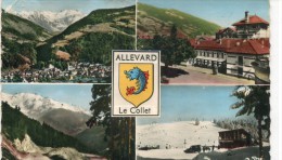 CPA 38 ALLEVARD LES BAINS LE COLLET MULTI VUES - Allevard