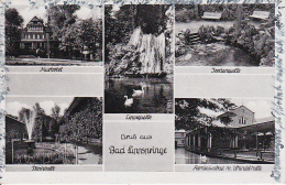 AK Bad Lippspringe - Mehrbildkarte - 1952 (7755) - Bad Lippspringe