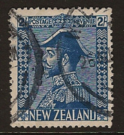 NZ 1926 2/- Admiral SG 469 U MR55 - Used Stamps