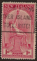 NZ 1932 1d+1d Hygeia Health SG 552 GU SQ435 - Usati