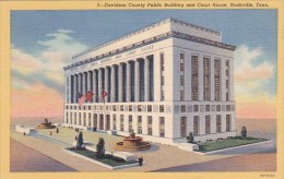 Davidson County Public Building And Court House Nashville Tennessee - Nashville