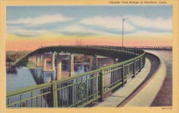 Charter Oak Bridge In Hartford Connceticut - Hartford